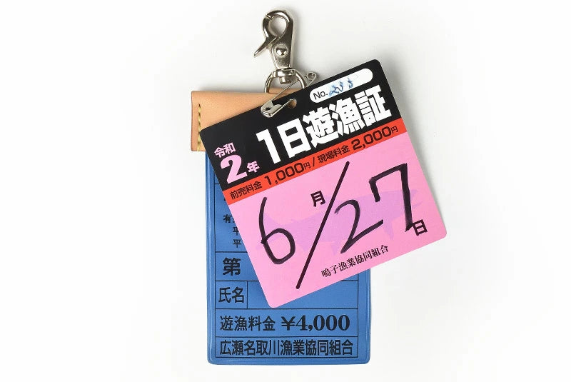 サムライクラフト 年券ホルダー オイルレザー サドルレザー