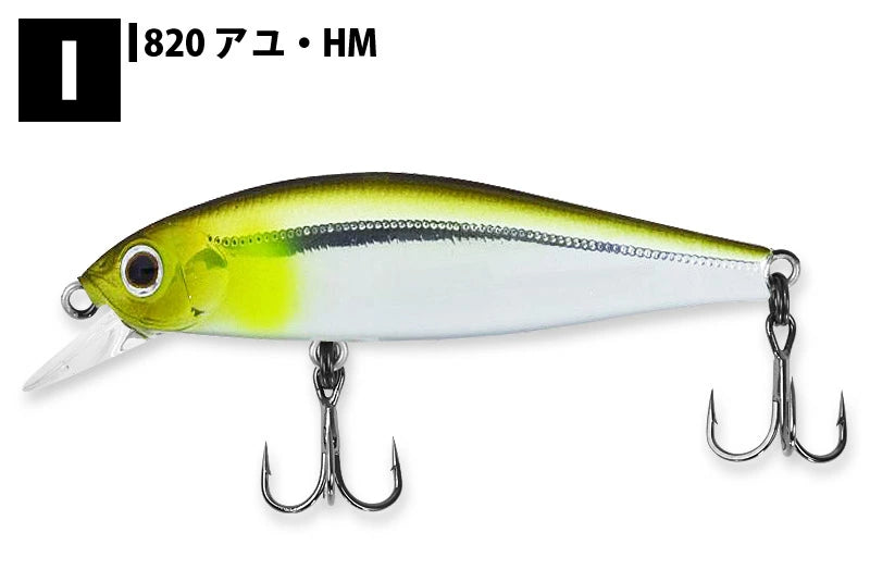 ZIP BAITS ジップベイツ Ridge Flat 60S 6.8g