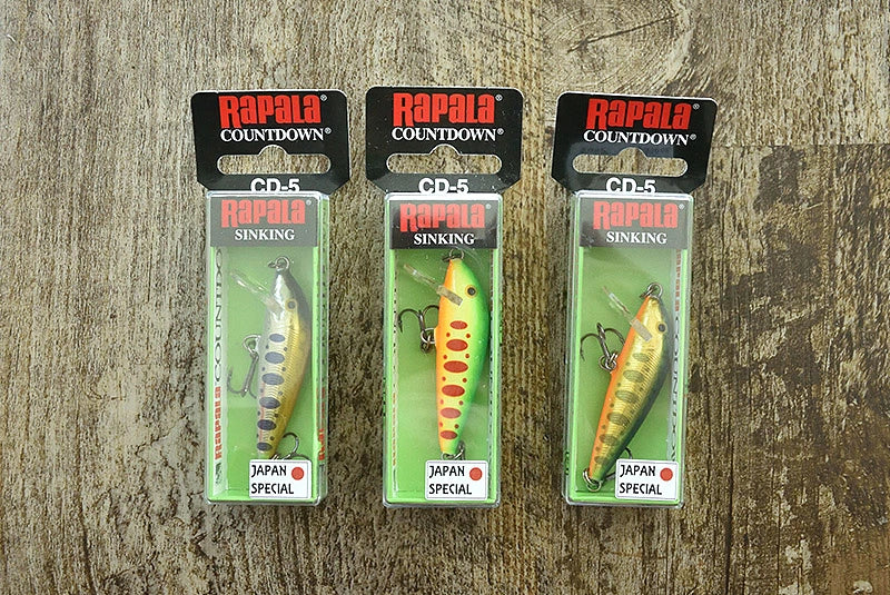 RAPALA ラパラ  カウントダウン CD5 Japan Special color