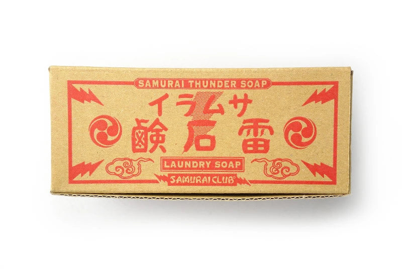 SAMURAI JEANS サムライジーンズ サムライ雷石鹸 KAMINARISOAP 大豆油