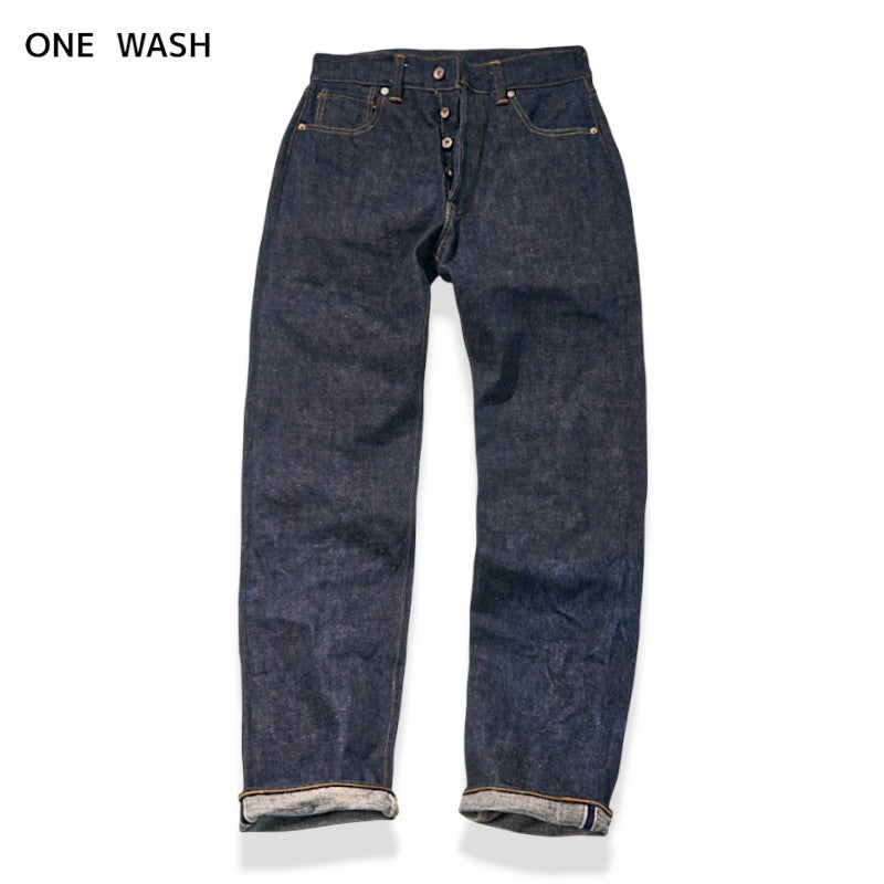 サムライジーンズ S3100VX 零+大戦モデルワイドストレート 17oz ワン