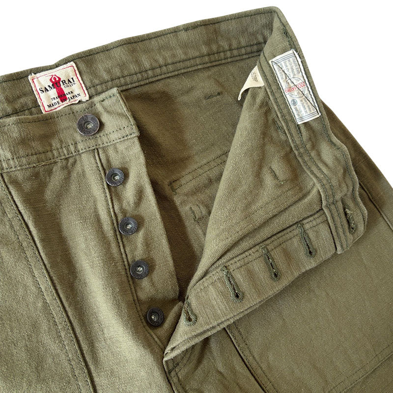 SAMURAI JEANS サムライジーンズ SJ52BP ヘビィーバックサテンベイカーパンツ