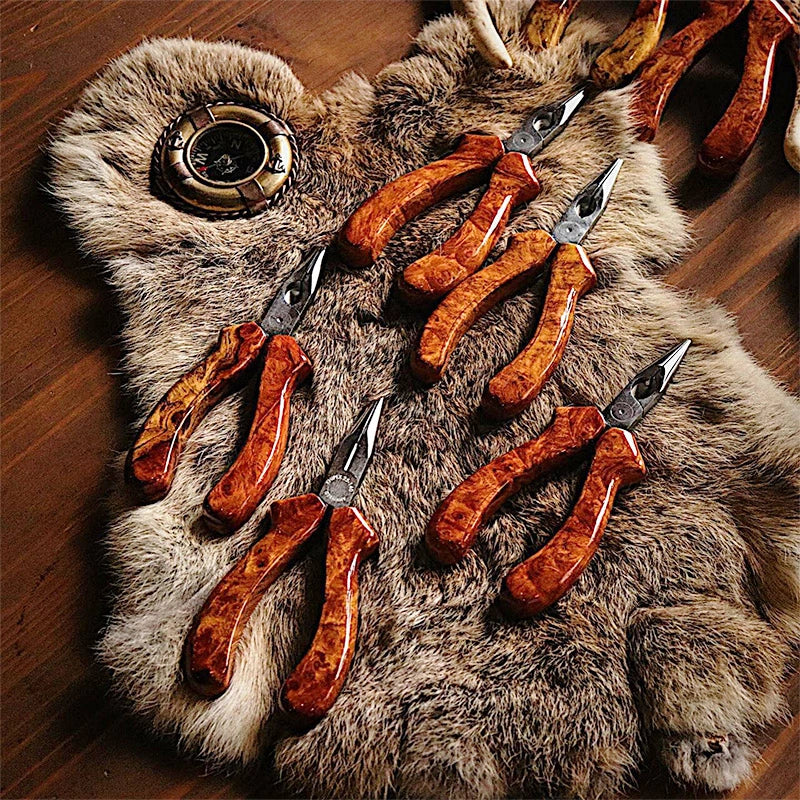 サムライクラフト 花梨製ハンドル プライヤー （KNIPEX 26-200)