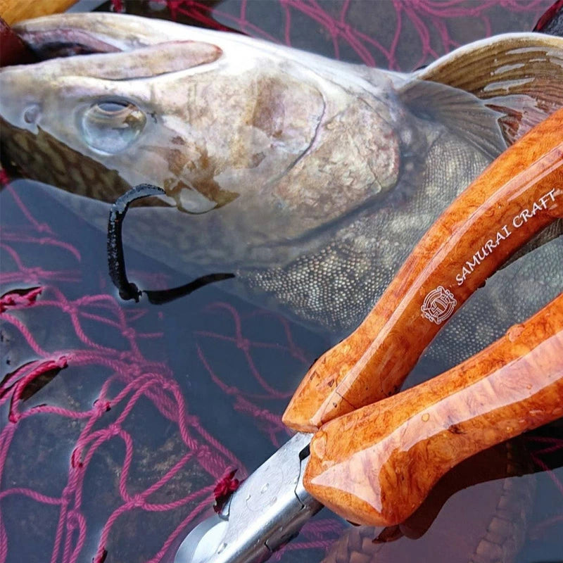 サムライクラフト 花梨製ハンドル プライヤー （KNIPEX 26-200)