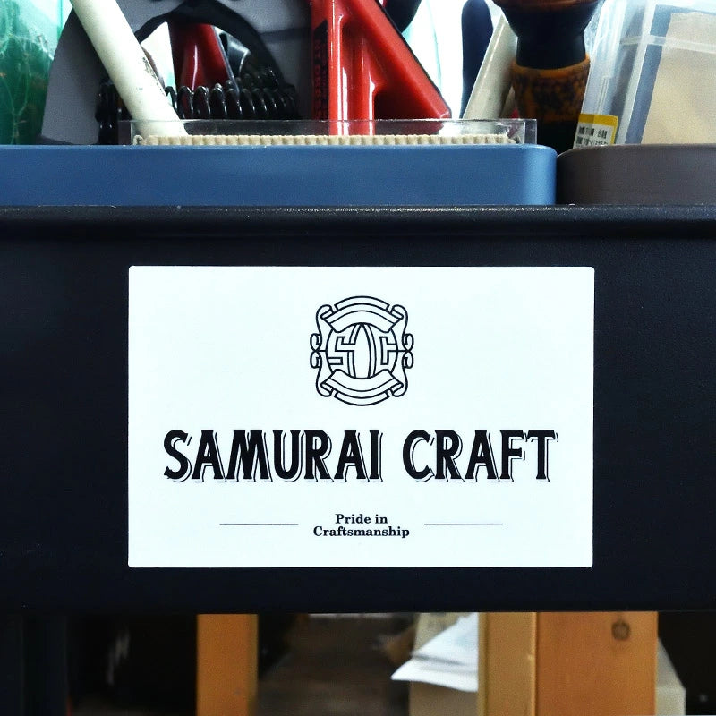 サムライクラフト ロゴ入り オリジナル ステッカー