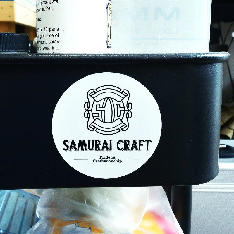 サムライクラフト ロゴ入り オリジナル ステッカー