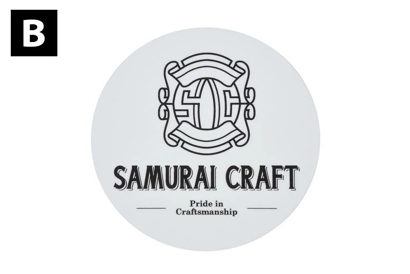 サムライクラフト ロゴ入り オリジナル ステッカー