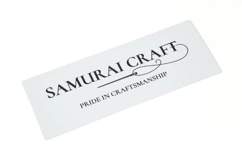 サムライクラフト ロゴ入り オリジナル ステッカー