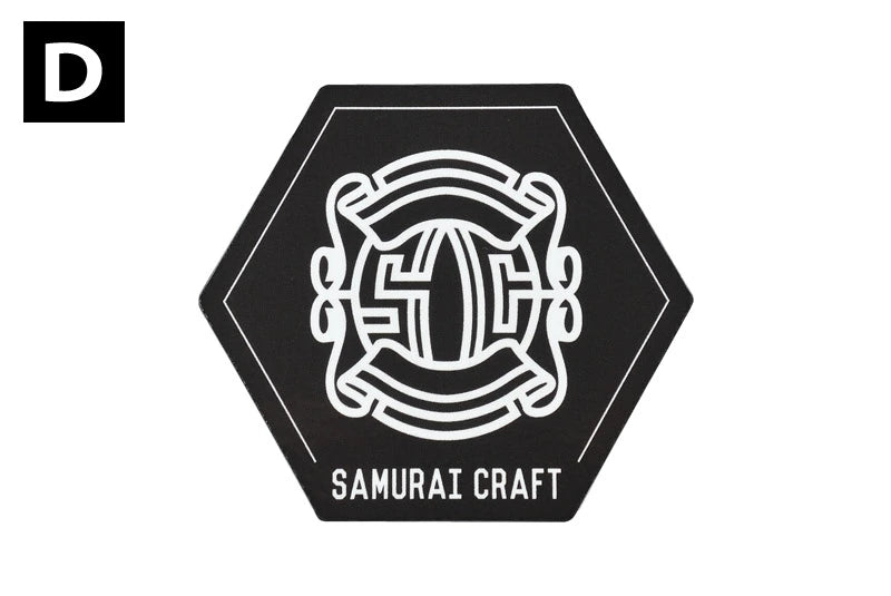 サムライクラフト ロゴ入り オリジナル ステッカー