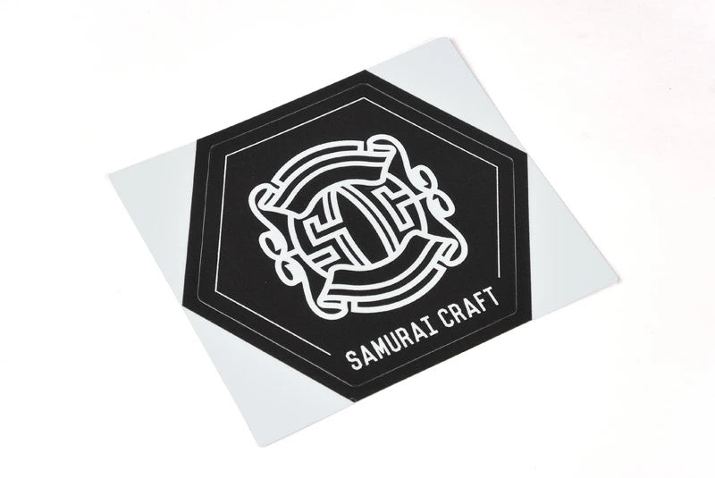 サムライクラフト ロゴ入り オリジナル ステッカー
