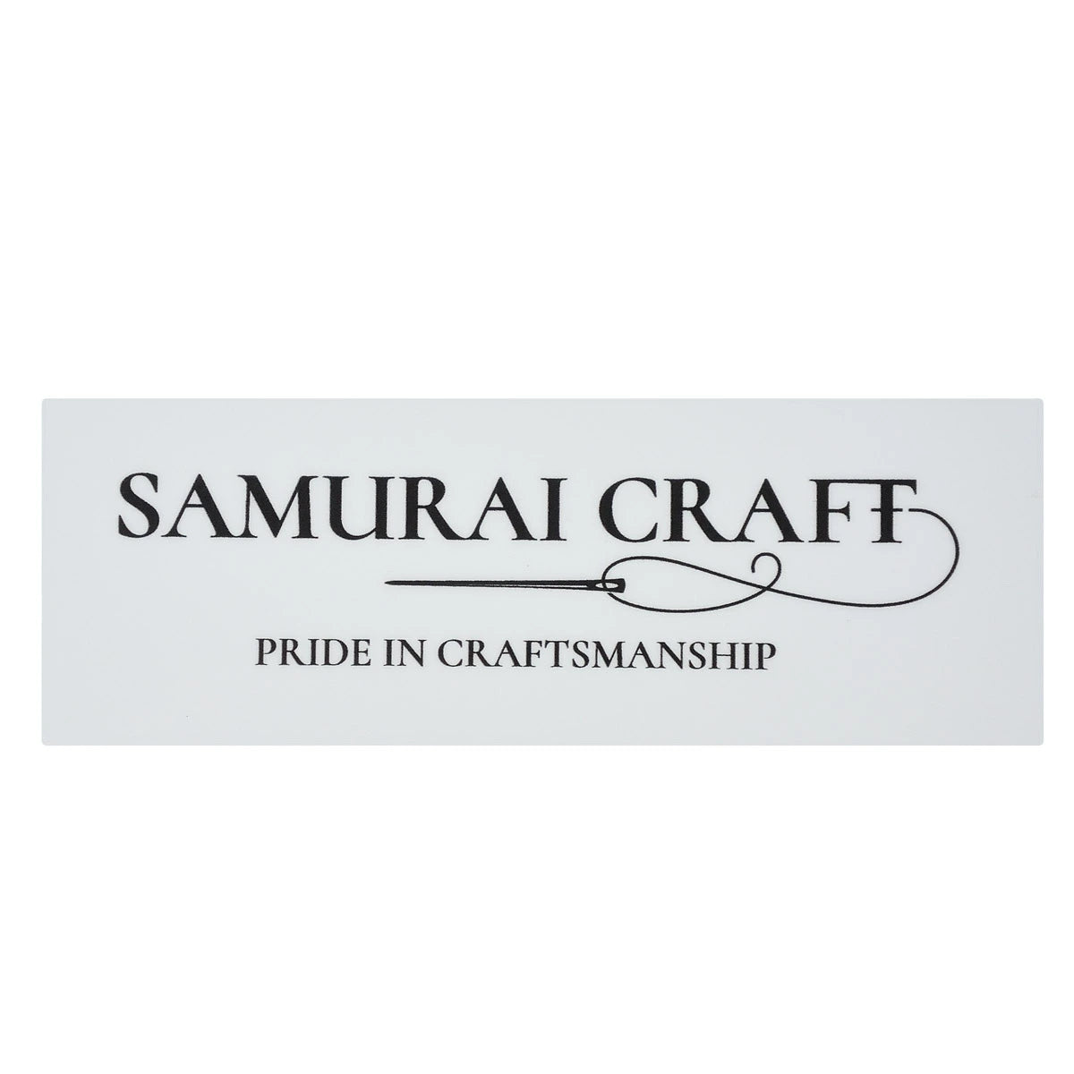 サムライクラフト ロゴ入り オリジナル ステッカー