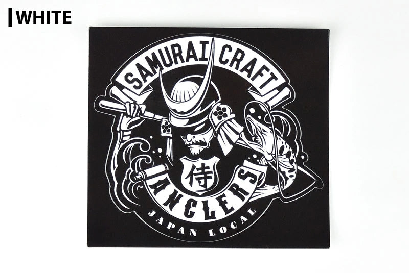 サムライクラフト ロゴ入り オリジナル 侍アングラーズ ステッカー