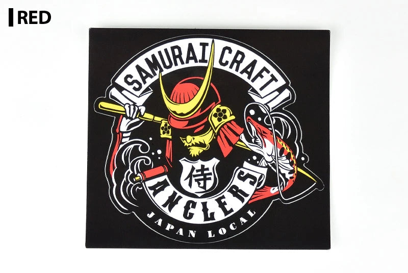 サムライクラフト ロゴ入り オリジナル 侍アングラーズ ステッカー