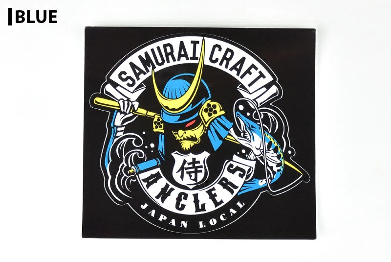 サムライクラフト ロゴ入り オリジナル 侍アングラーズ ステッカー
