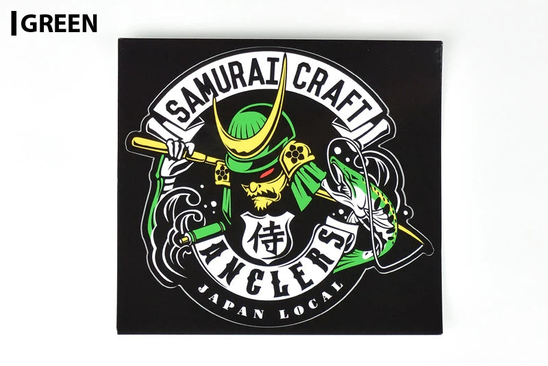 サムライクラフト ロゴ入り オリジナル 侍アングラーズ ステッカー