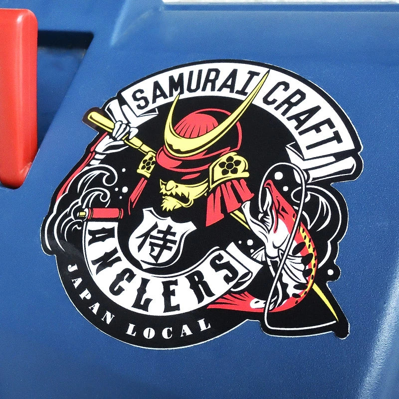 サムライクラフト ロゴ入り オリジナル 侍アングラーズ ステッカー
