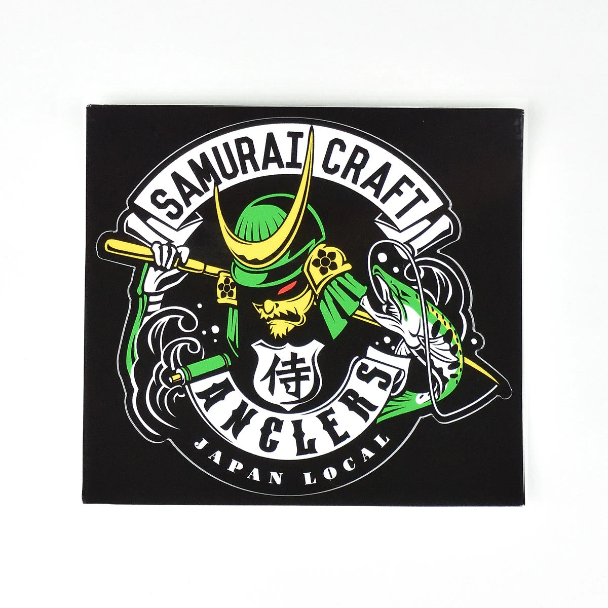 サムライクラフト ロゴ入り オリジナル 侍アングラーズ ステッカー