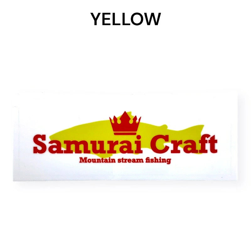 サムライクラフト ストームサイレンス Mountain Stream Fishing ステッカー