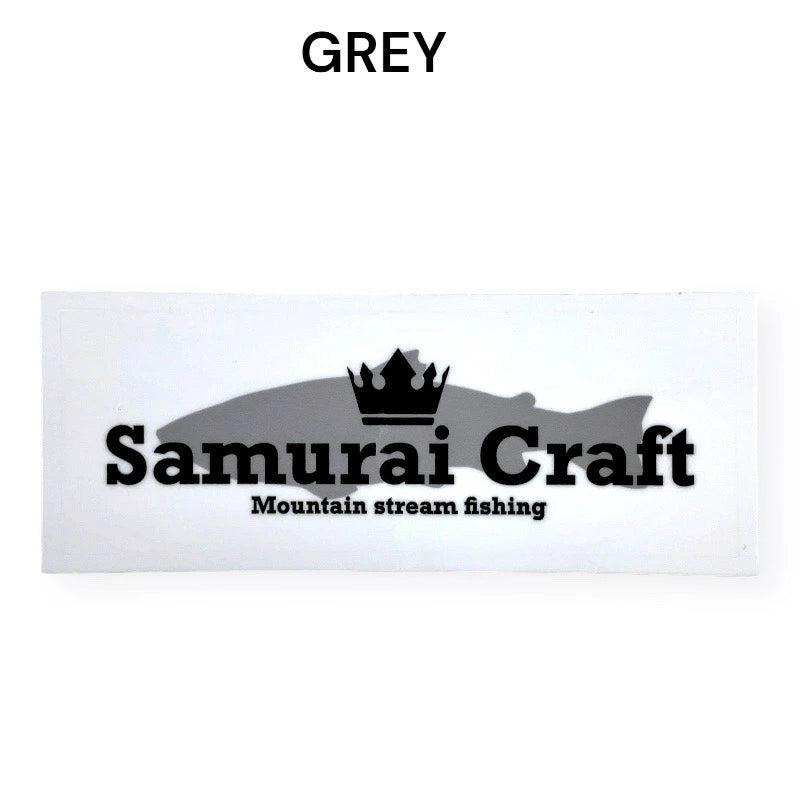 サムライクラフト ストームサイレンス Mountain Stream Fishing ステッカー