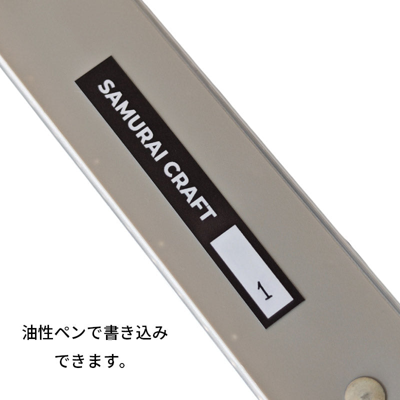 サムライクラフト マルチステッカー 001 ロゴ 防水ステッカー 屋内用
