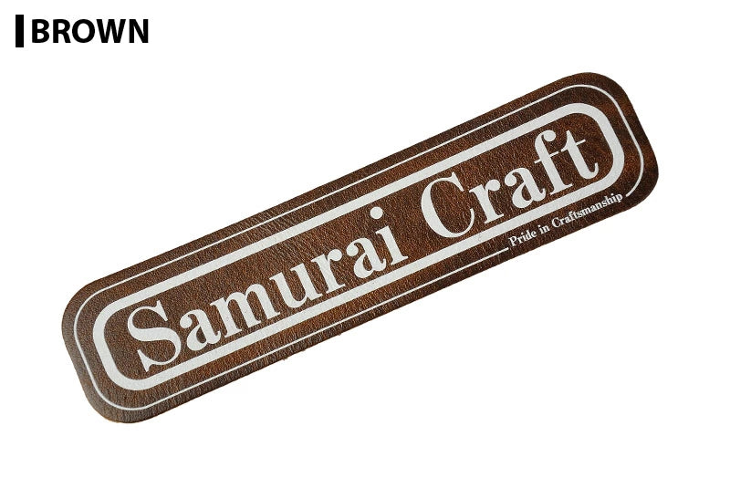 サムライクラフト レザーステッカー  ルガトショルダー