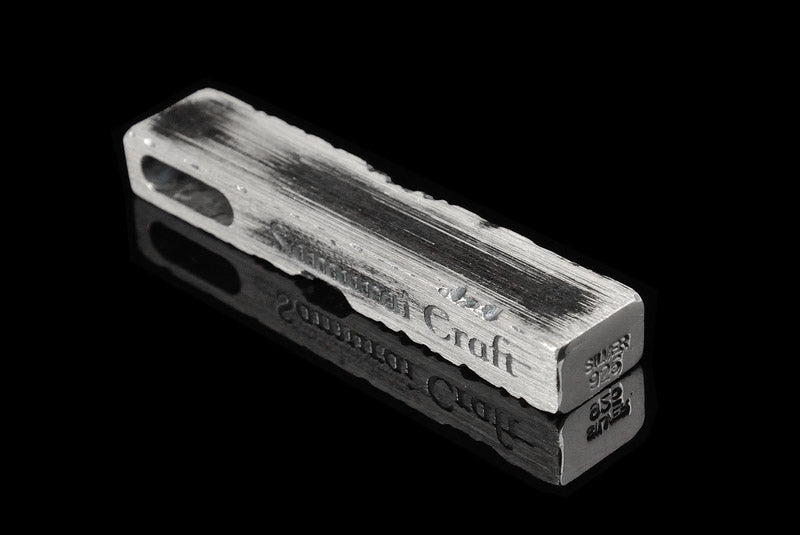 サムライクラフト ダメージドバー ヘアラインフィニッシュ ペンダントトップ SV925