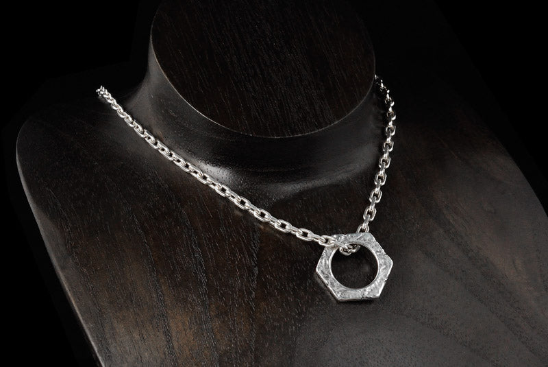 サムライクラフト ハンマード ヘックス ペンダントトップ  SV925