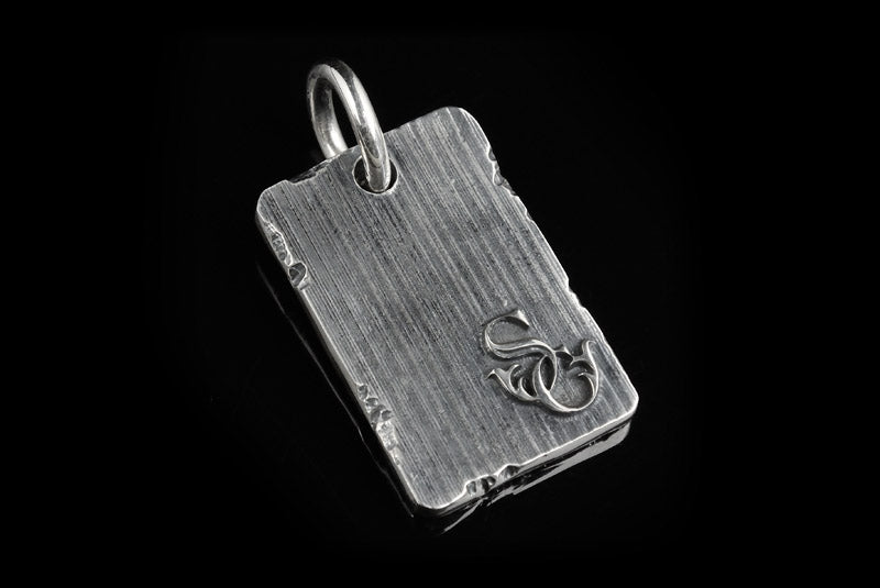 サムライクラフト ペンダントトップ プレート ロゴ刻印 SV925