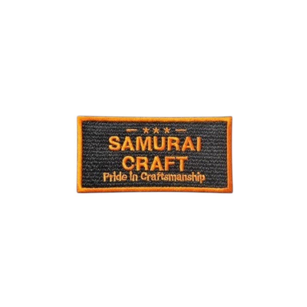 サムライクラフト ロゴ入り ワッペン アイロン 刺繍ワッペン