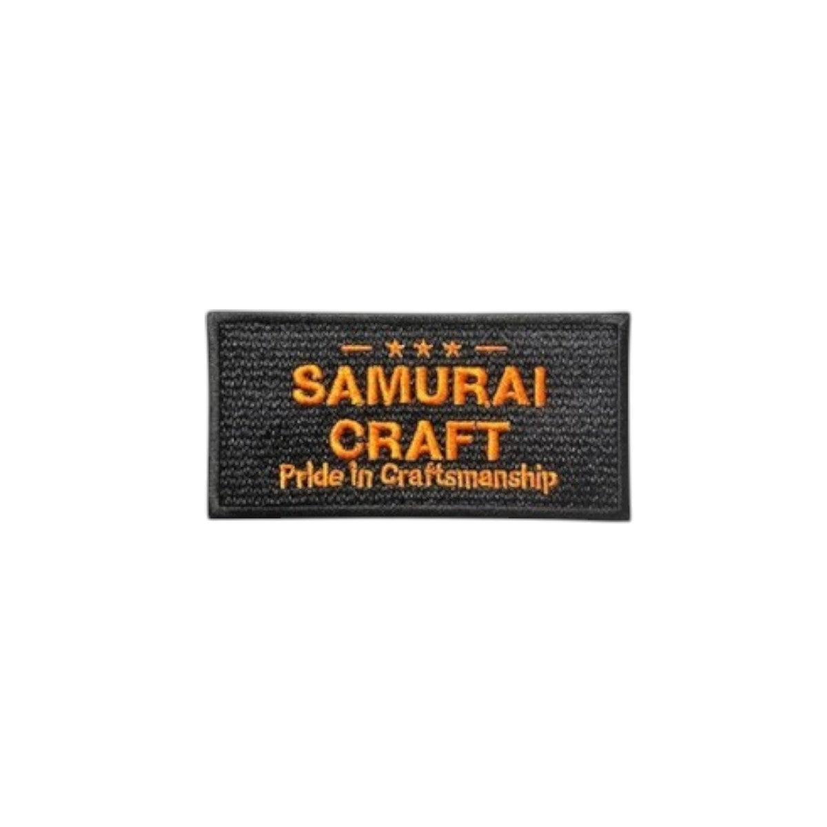 サムライクラフト ロゴ入り ワッペン アイロン 刺繍ワッペン