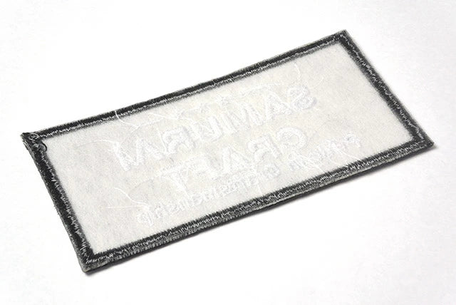 サムライクラフト ロゴ入り ワッペン アイロン 刺繍ワッペン