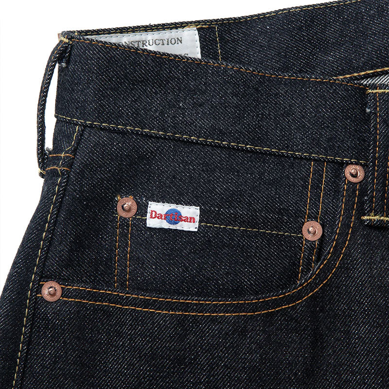 D'ARTISAN ダルチザン SD-104 15oz 100番台デニム リラックスワイドストレートジーンズ