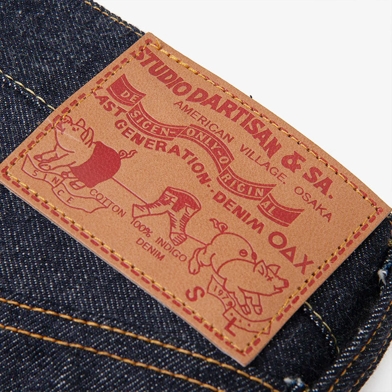 D'ARTISAN ダルチザン SD-104 15oz 100番台デニム リラックスワイドストレートジーンズ
