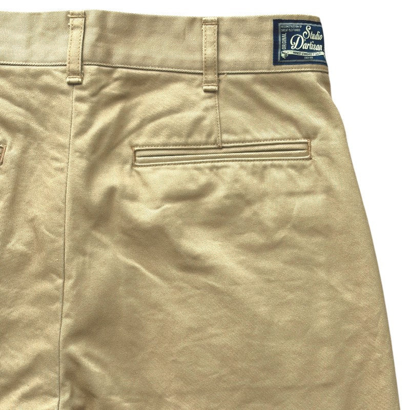 Studio D'artisan ステュディオダルチザン 1925 チノショーツ ハーフパンツ Shorts ワンウォッシュ
