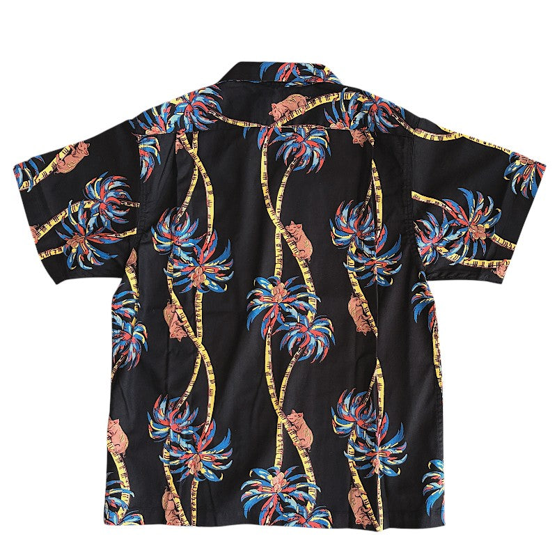 Studio D'artisan ダルチザン 5742 コットンアロハシャツ PALM CLIMBER