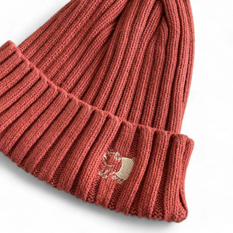 【Studio D'artisan】 ステュディオダルチザン 7557 硫化染め コットン ニットキャップ 経年変化 日本製 アメカジ