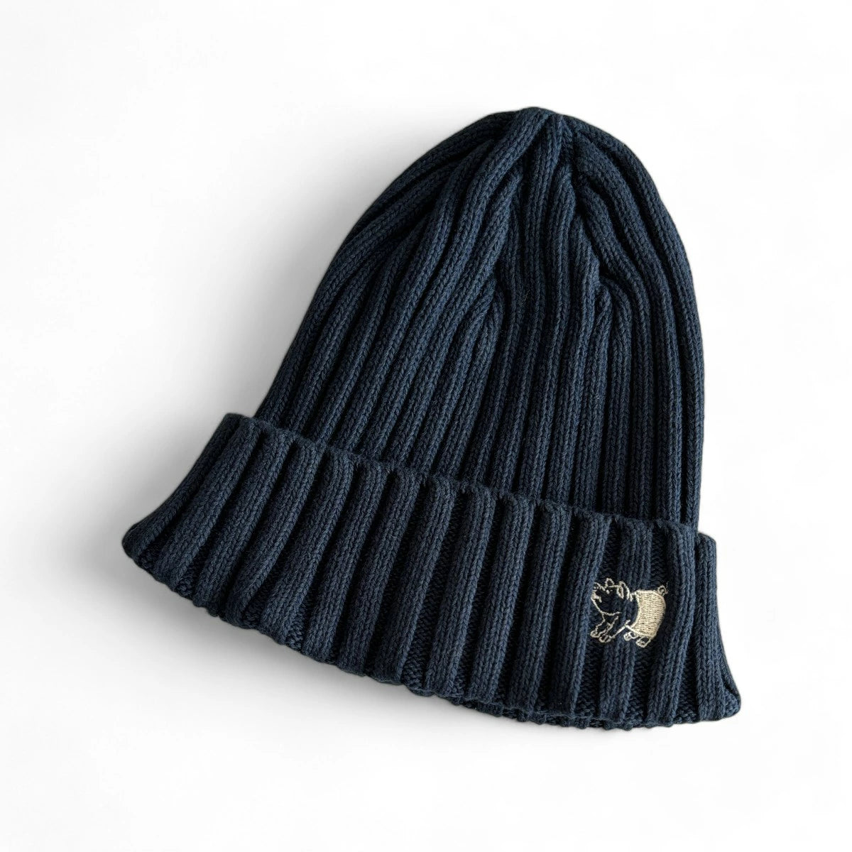 【Studio D'artisan】 ステュディオダルチザン 7557 硫化染め コットン ニットキャップ 経年変化 日本製 アメカジ