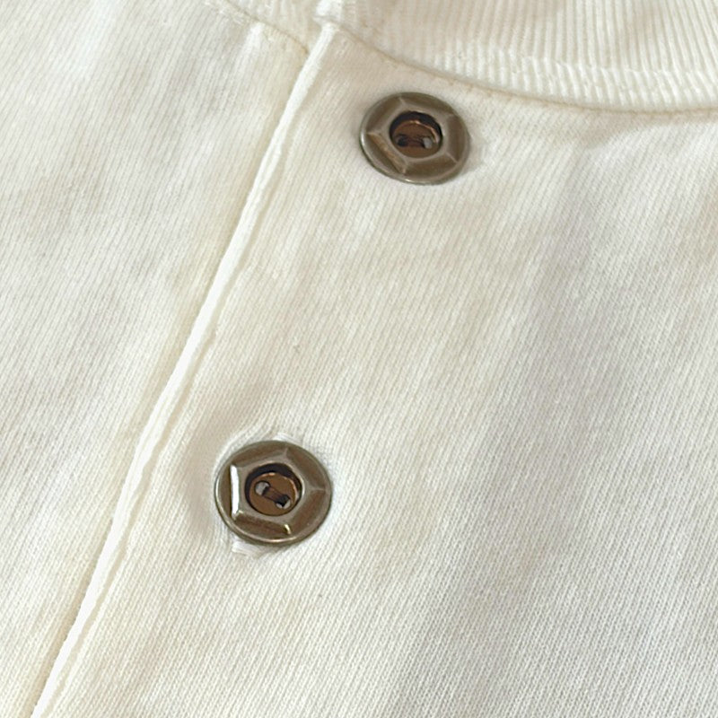 Studio D'artisan ステュディオダルチザン 8213 吊り編み ヘンリーネック パックTシャツ