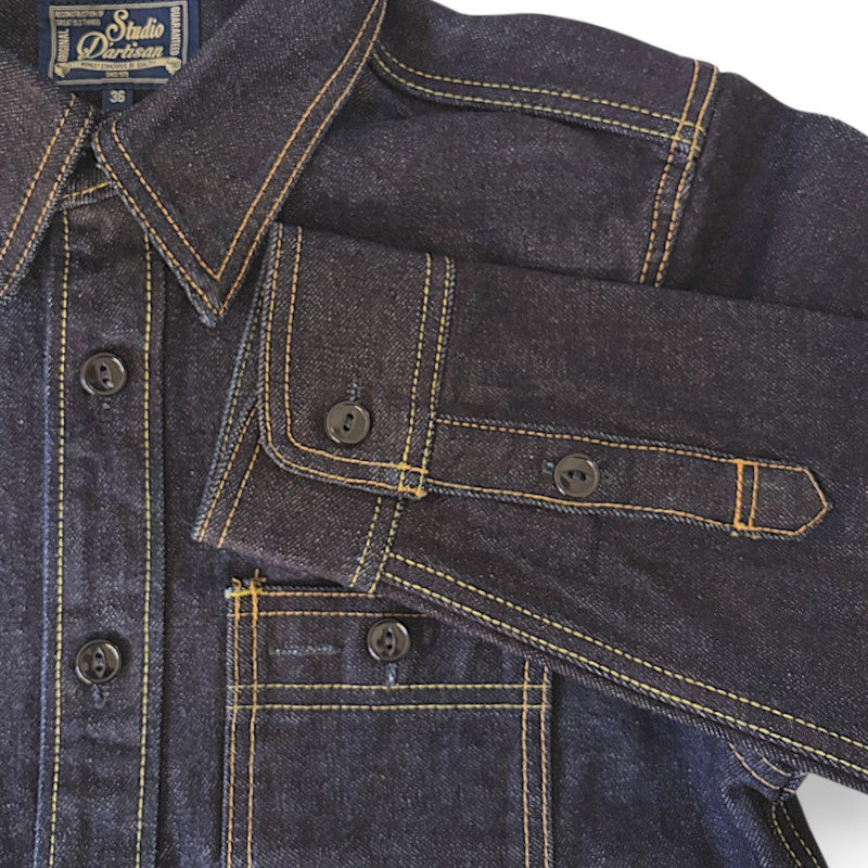 Studio D'artisan ステュディオダルチザン D5759 100番台デニムワークシャツ 15oz