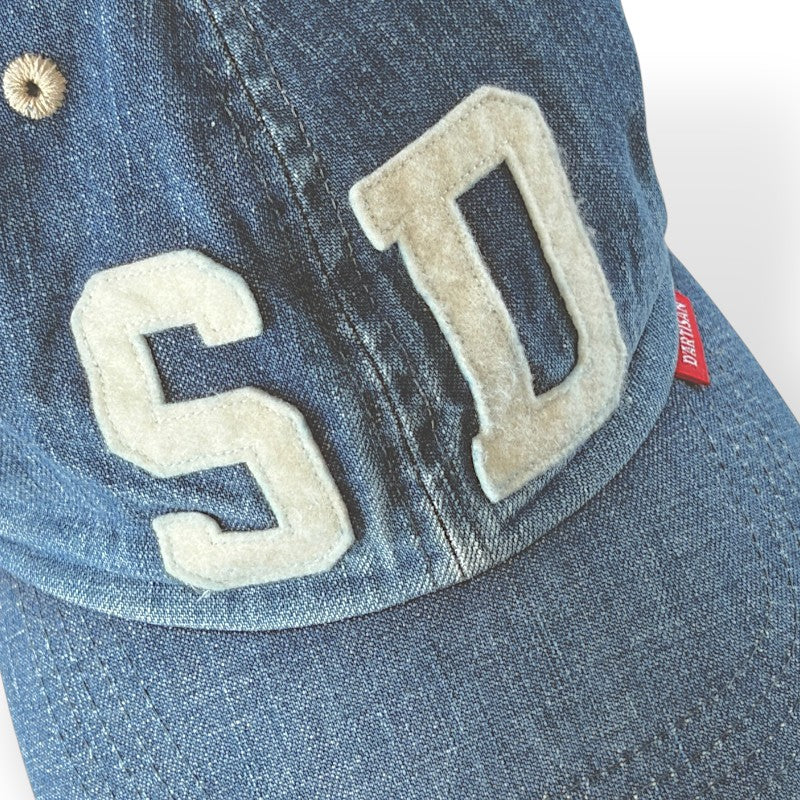 Studio D'artisan ステュディオダルチザン D7583U ユーズド デニムキャップ