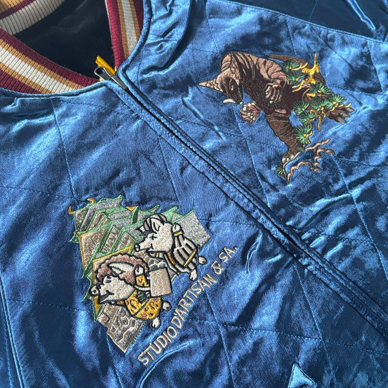 ステュディオ ダルチザン UT-011 スカジャン ウルトラ怪獣 別珍スカジャン