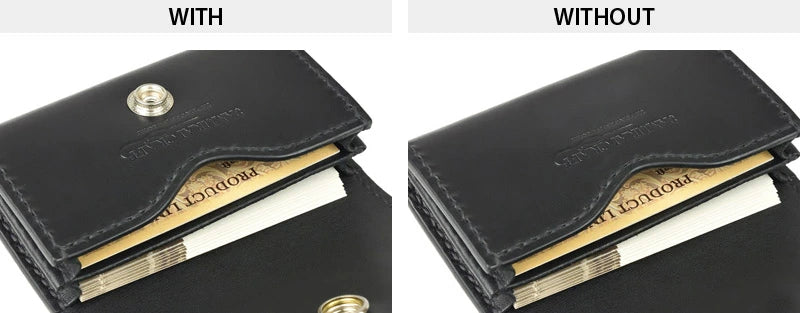 サムライクラフト B-15D ボックス 2段 名刺入れ カードケース 2ポケット ナチュラル ダブルステッチ