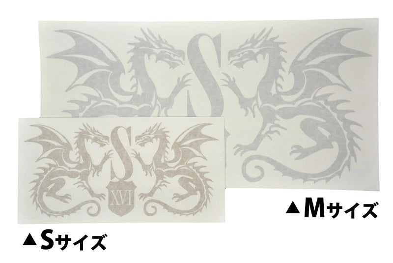 ソウルズ カッテングステッカー エンブレム Mサイズ