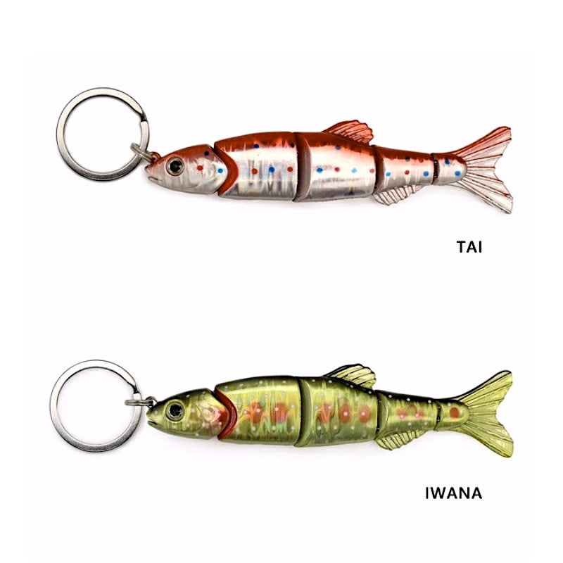 ストリームトレイル FiiiiiSH FISH LURE KEYRING フィッシュ ルアー キーリング