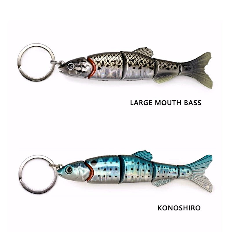 ストリームトレイル FiiiiiSH FISH LURE KEYRING フィッシュ ルアー キーリング