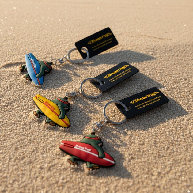 ストリームトレイル ST デイブ キーチェーン サーフボード
