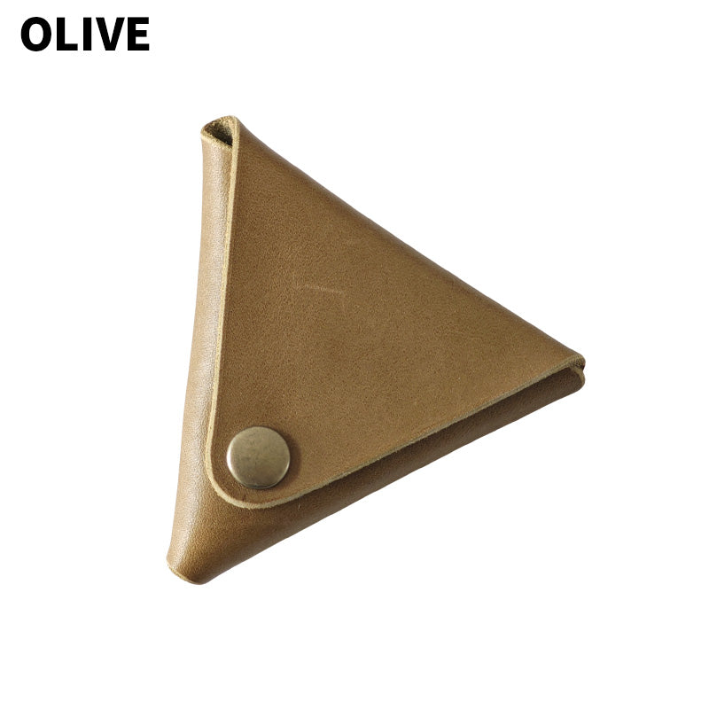 サムライクラフト 三角 コインケース M オイルレザー