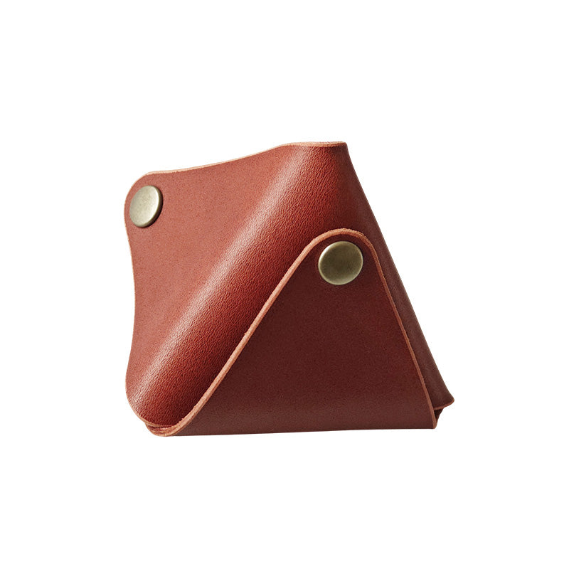 サムライクラフト 三角 コインケース M オイルレザー