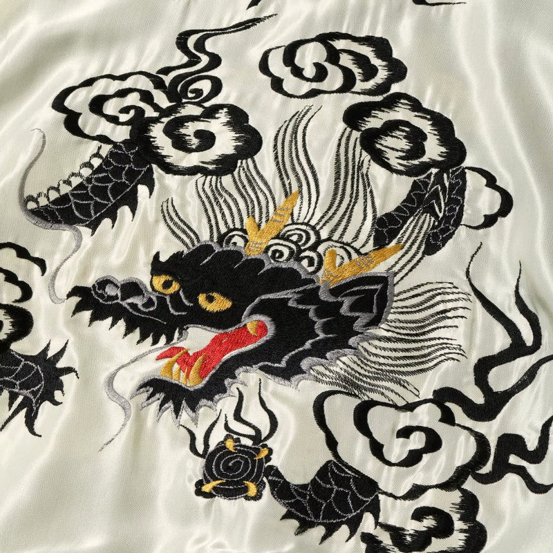テーラー東洋 スーベニアジャケット スカジャン TT15877-119 ROARING TIGER × BLACK DRAGON