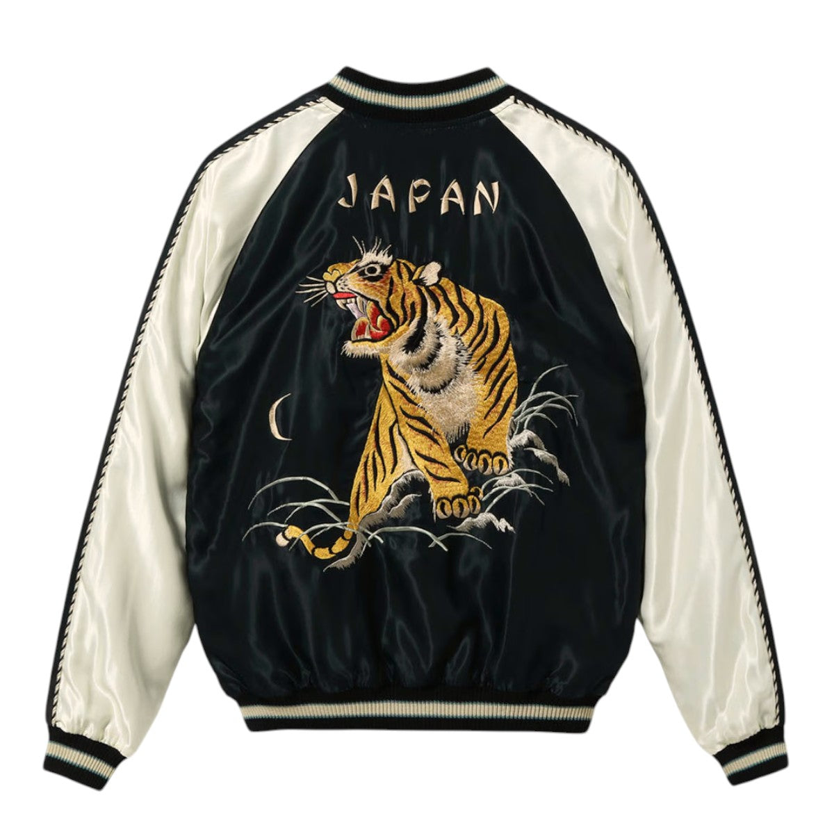 テーラー東洋 スーベニアジャケット スカジャン TT15877-119 ROARING TIGER × BLACK DRAGON